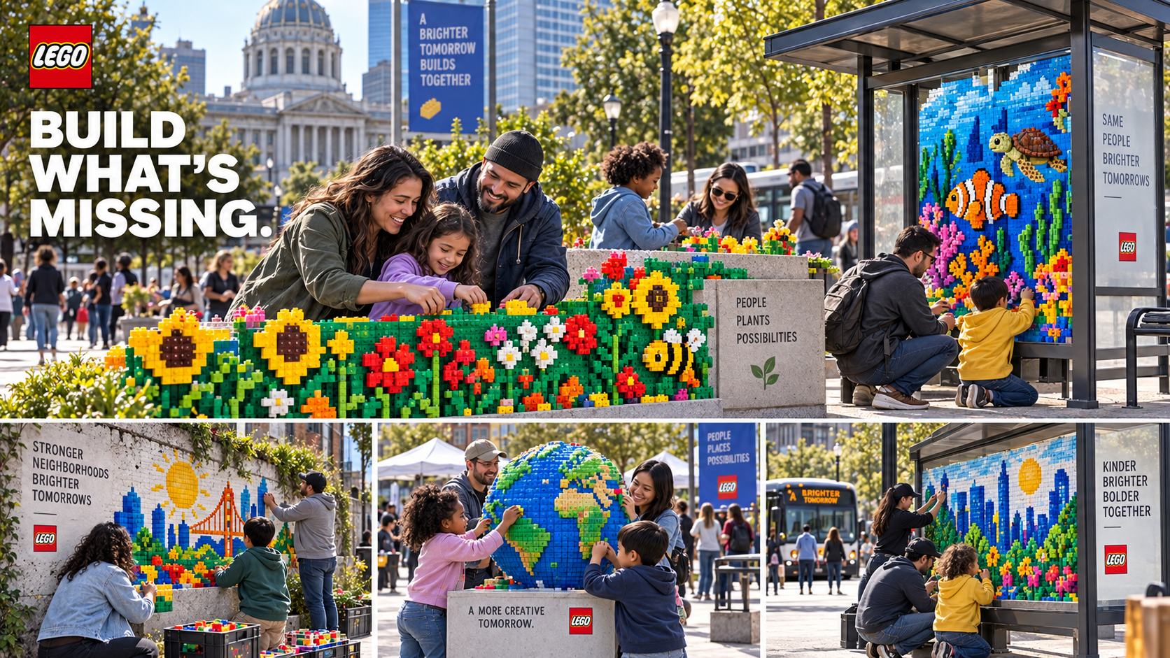 LEGO Build What's Missing public experience