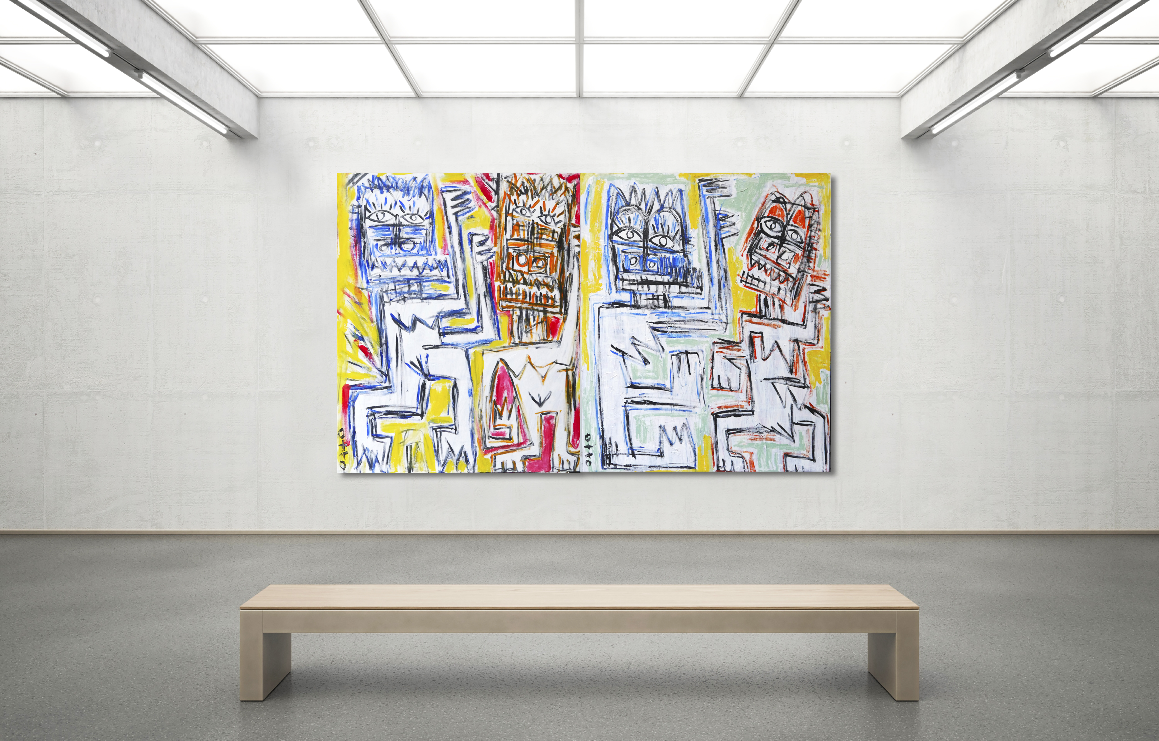Johnny Otto gallery installation