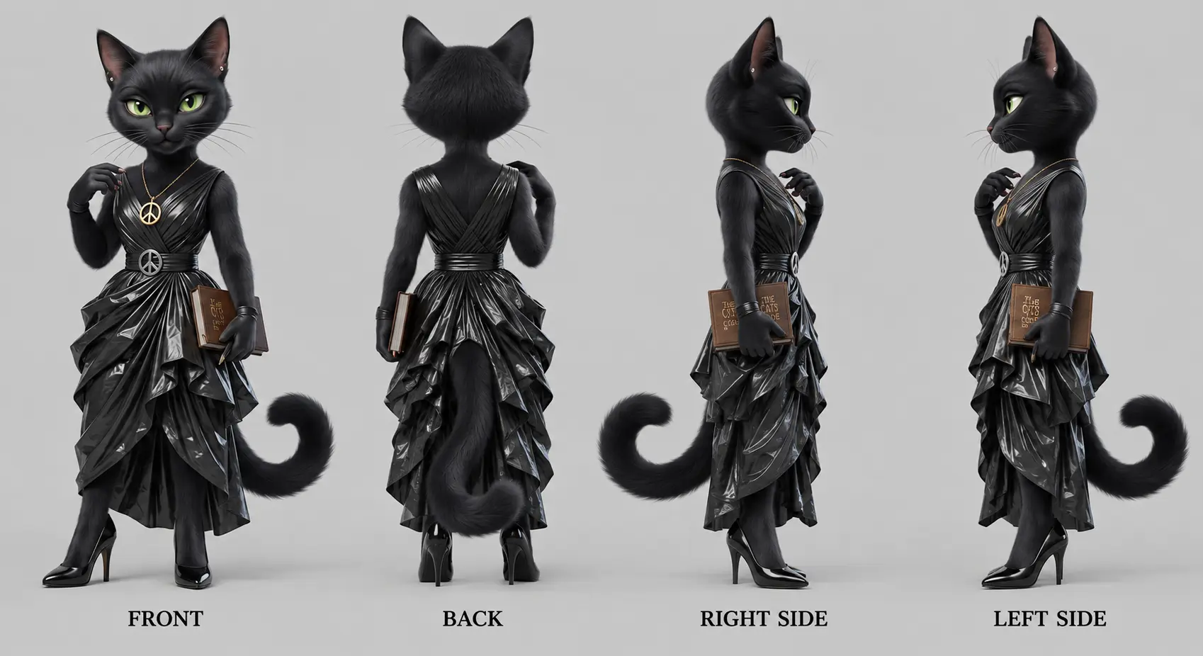 Pepper full character turnaround