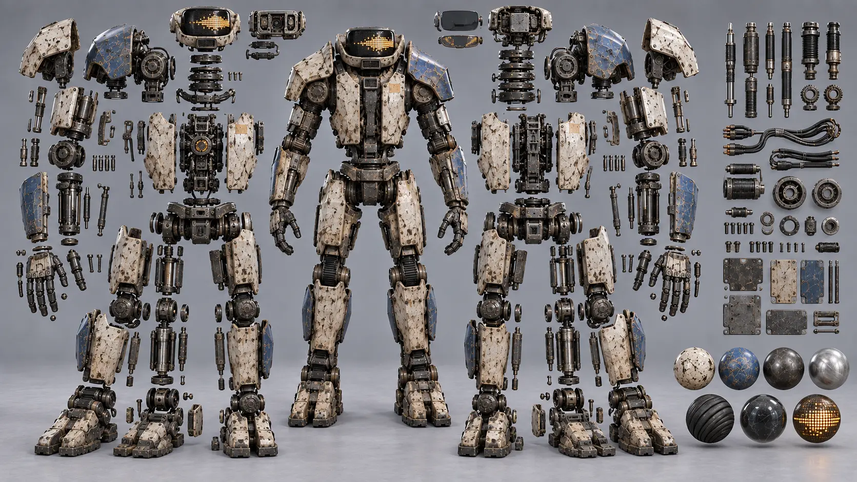 Draug costume and prop teardown