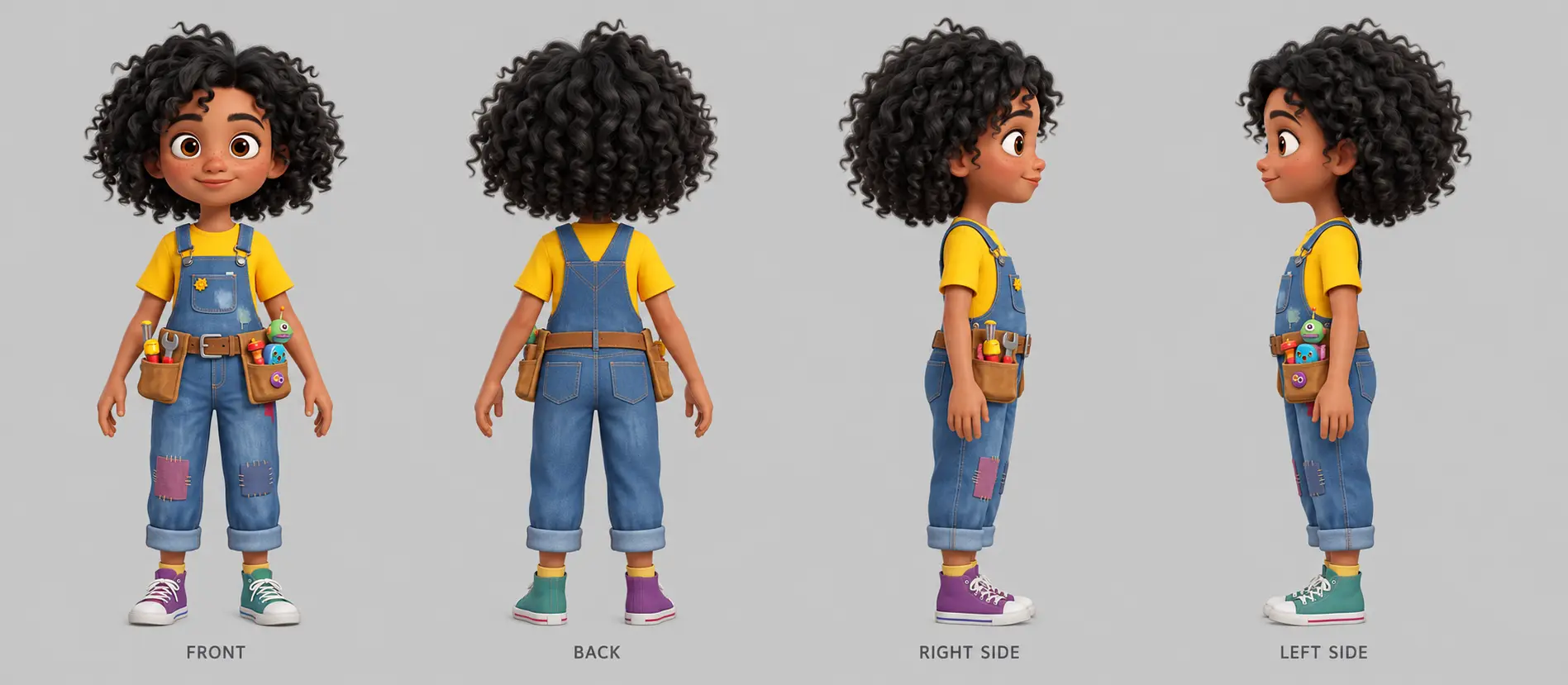 Abbey Wonderteen full character turnaround