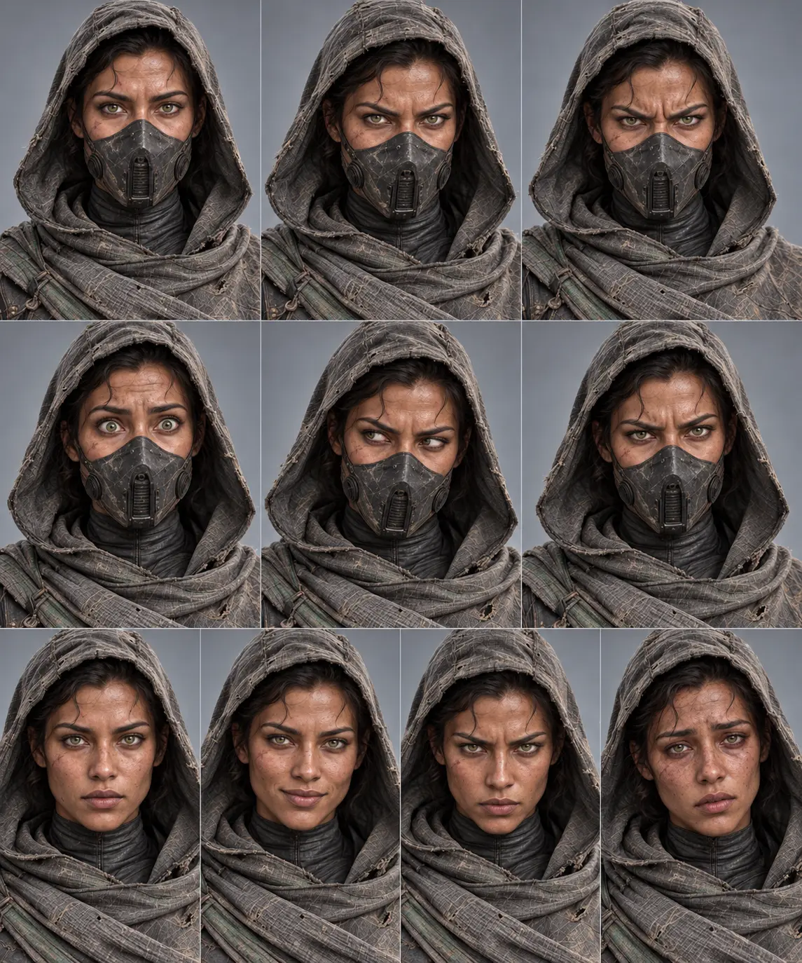 Saboteur expression sheet