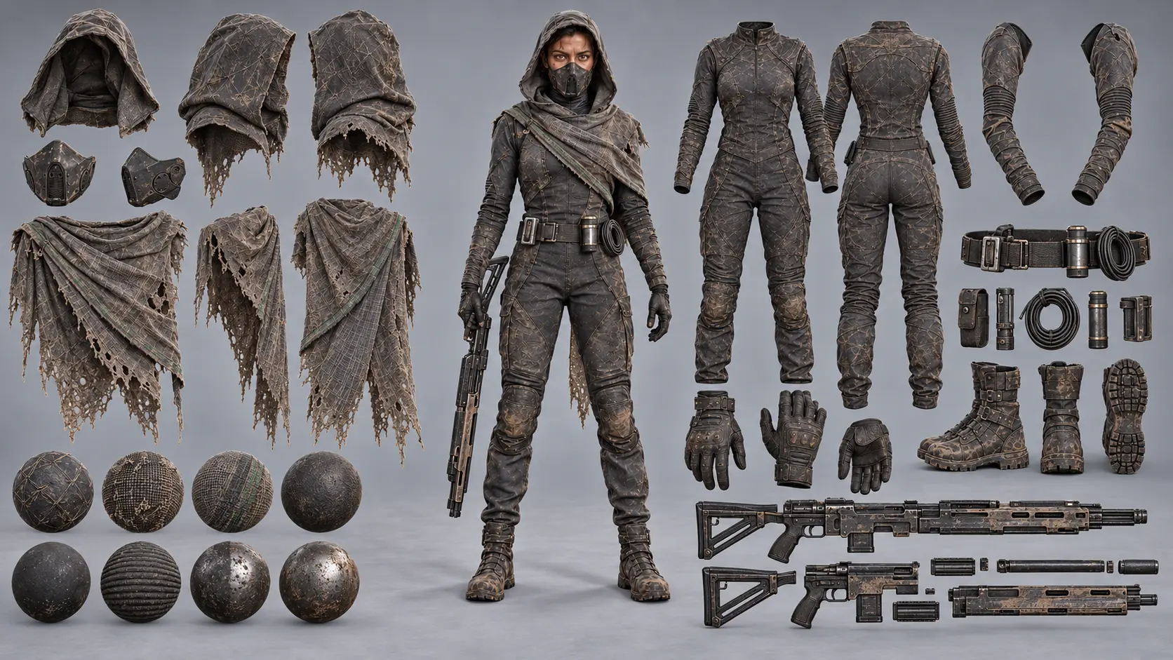 Saboteur costume and prop teardown