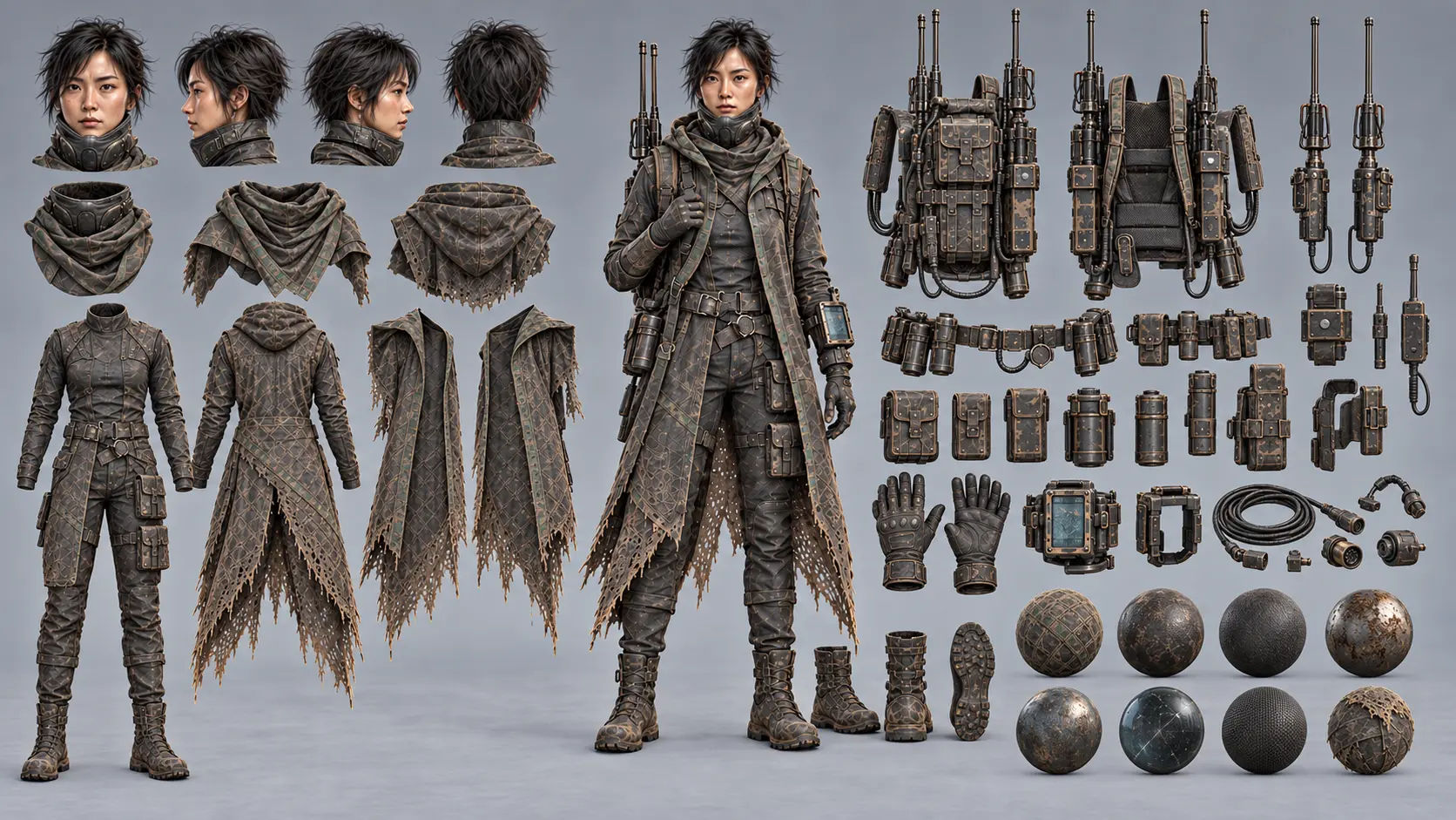 Signal Ghost costume and prop teardown