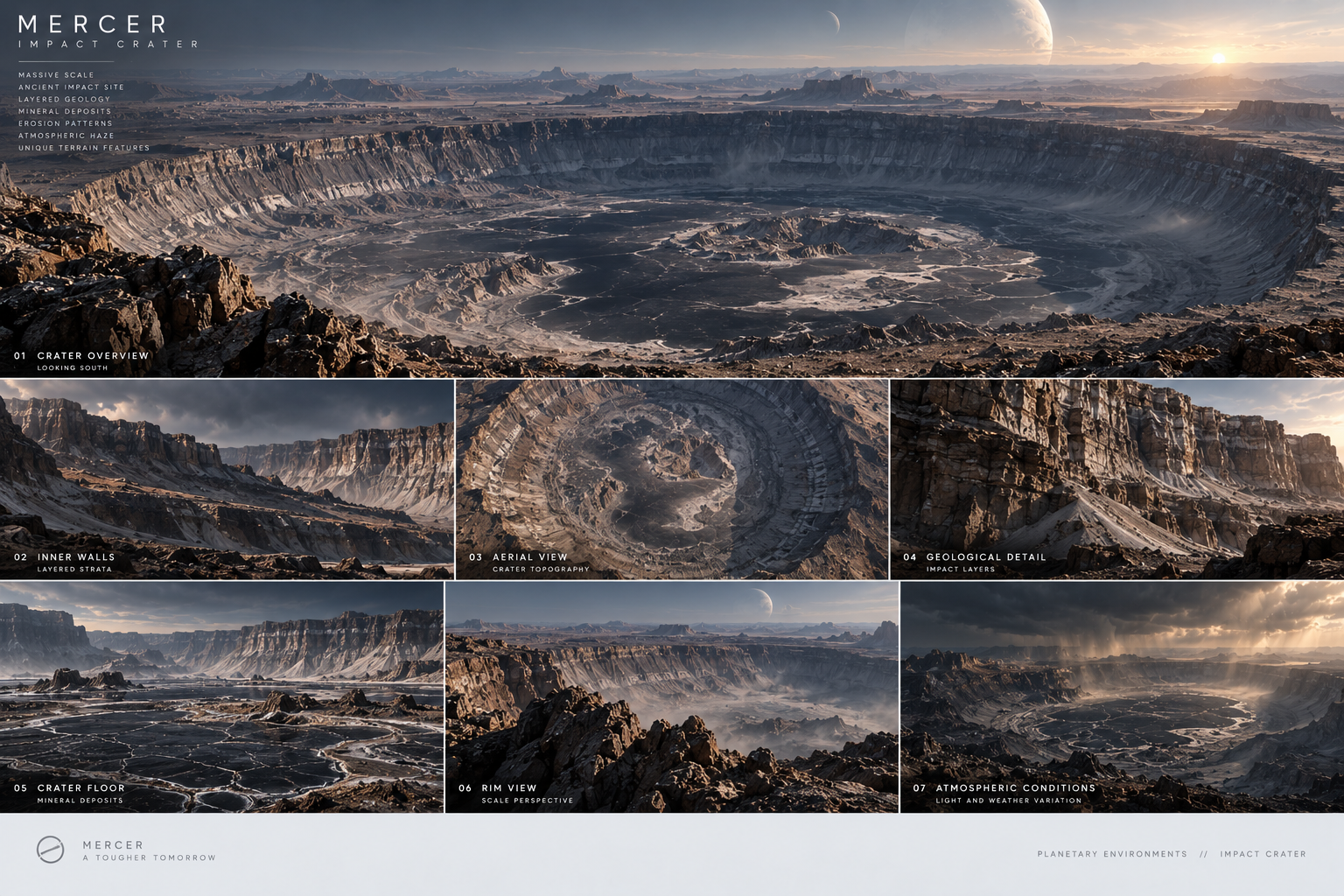 Large planetary crater