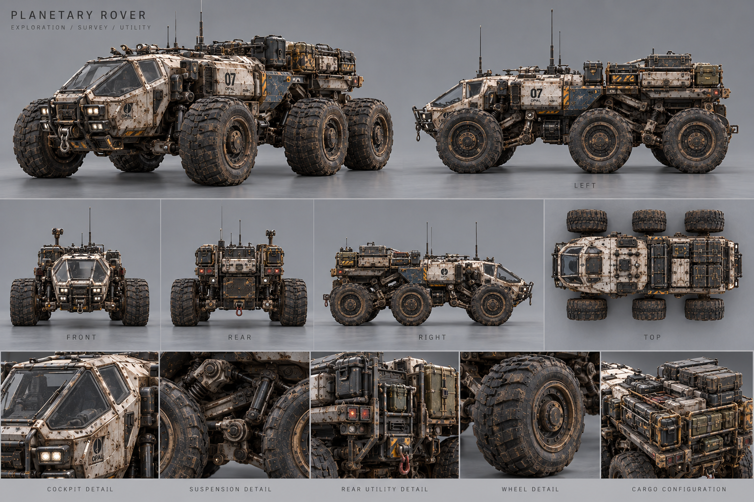 Rover vehicle design