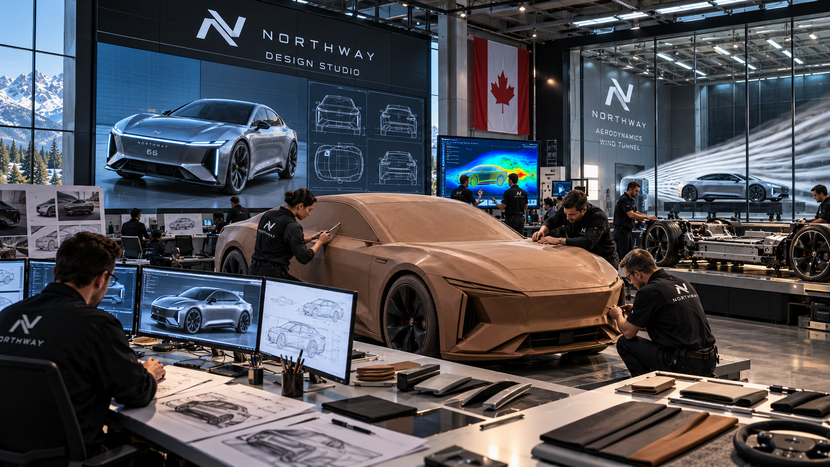 Northway automotive design studio