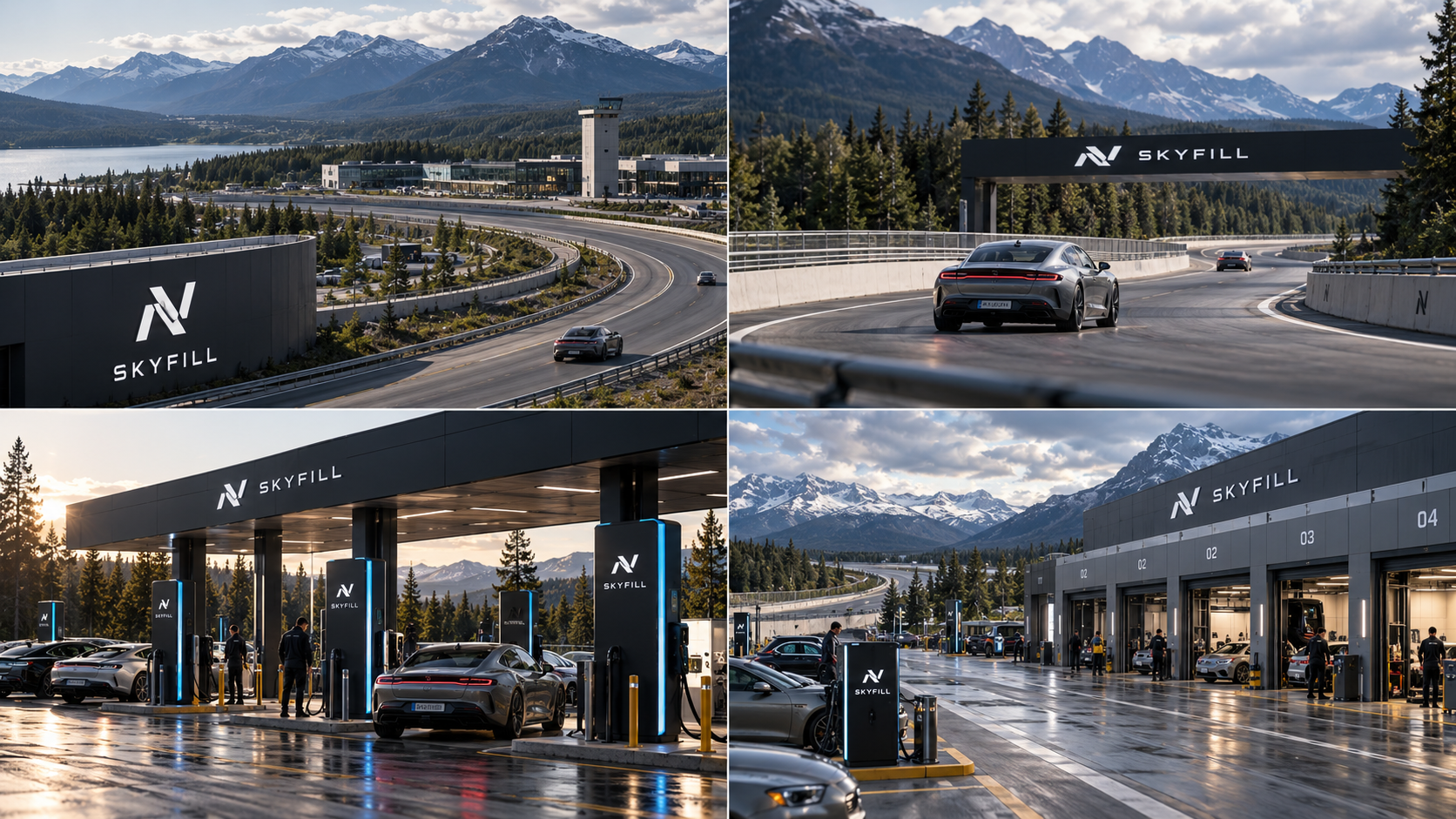 Northway Skyfill track infrastructure