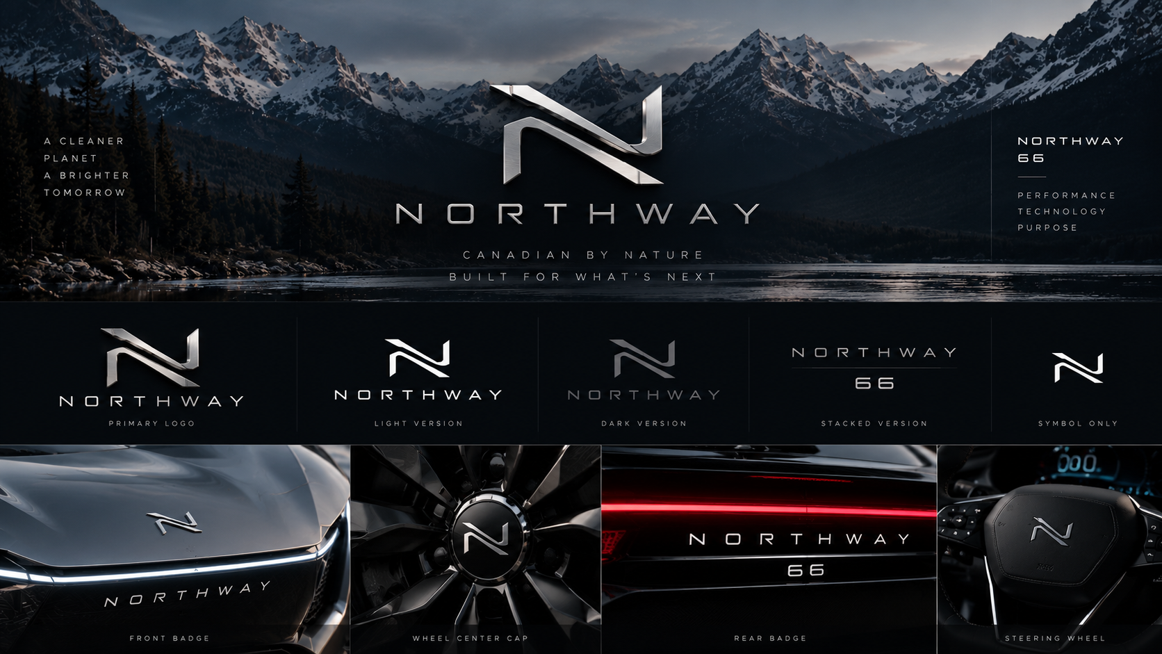 Northway automotive brand identity