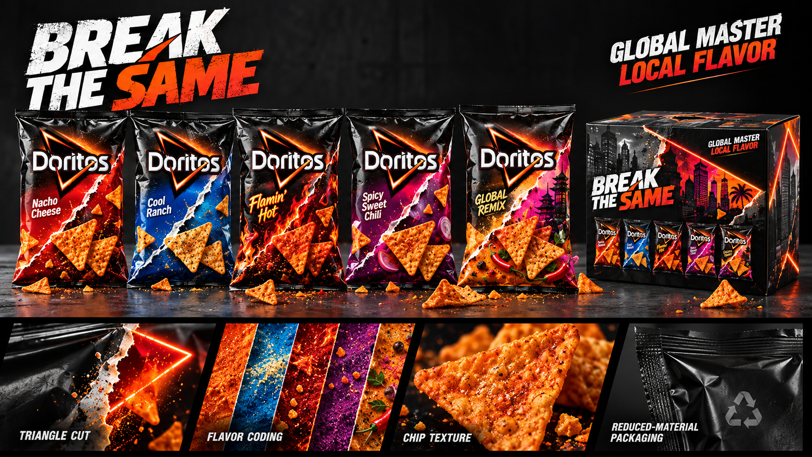 Doritos limited edition packaging