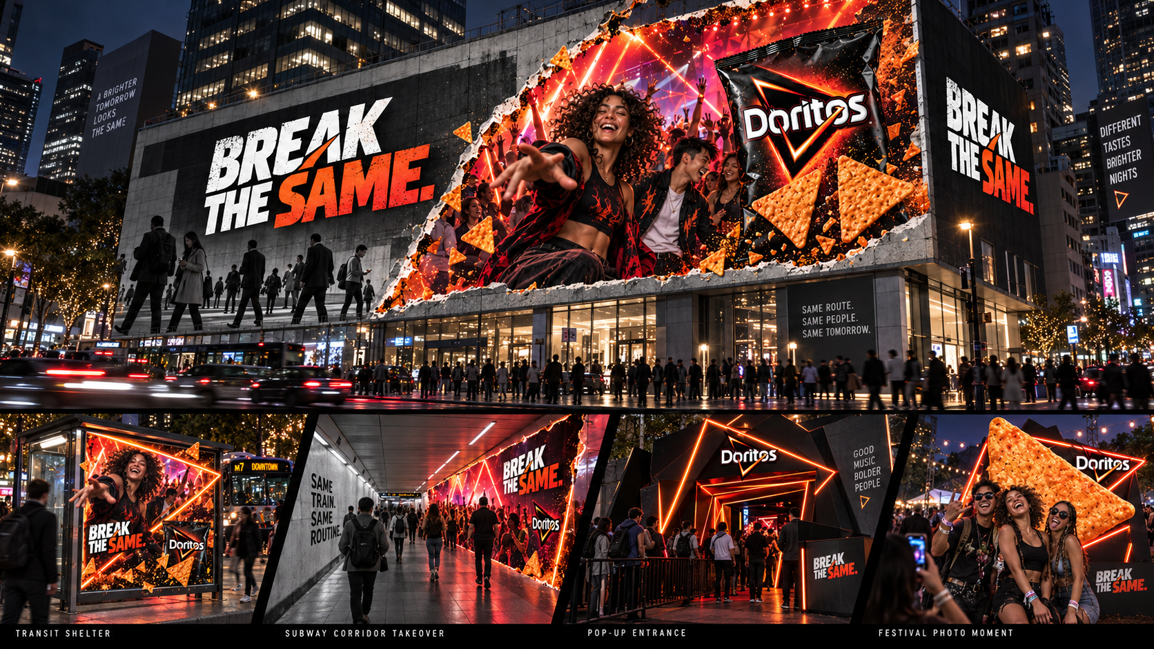 Doritos retail campaign