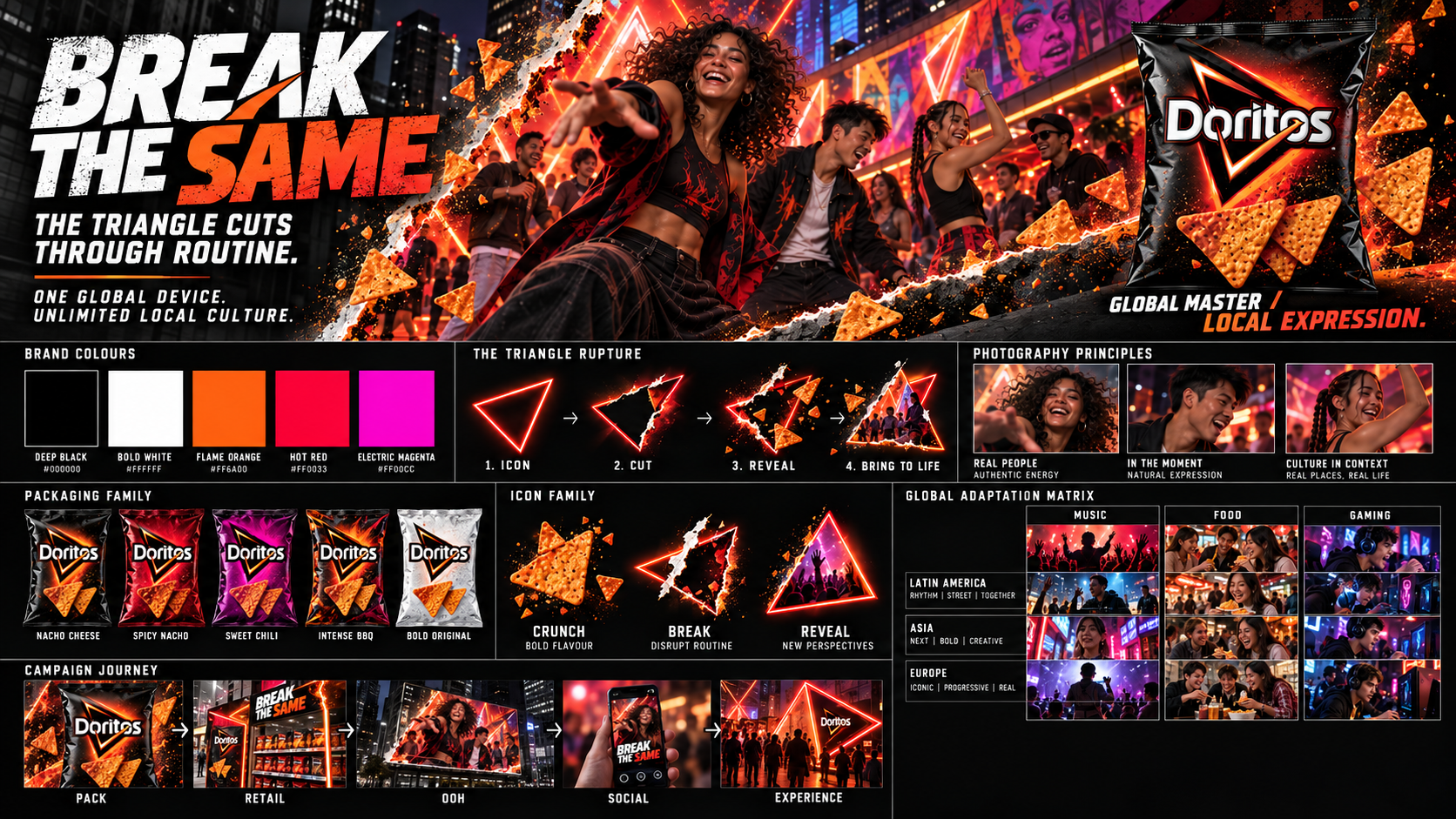 Doritos outdoor experiential campaign
