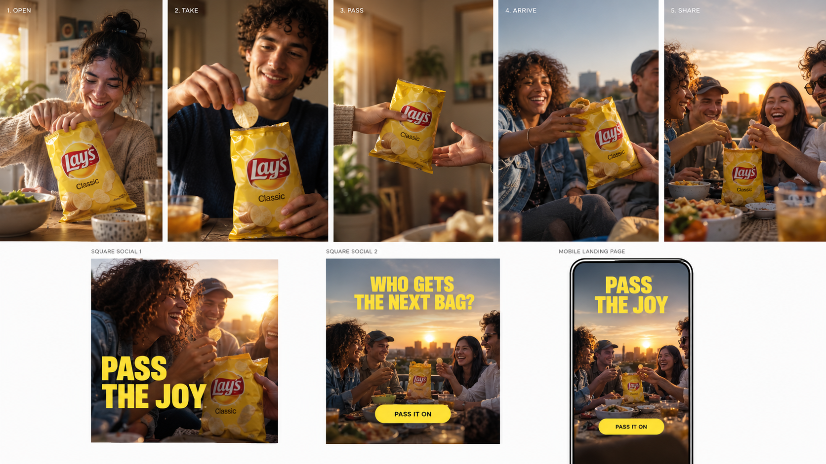 Lay's social and mobile campaign